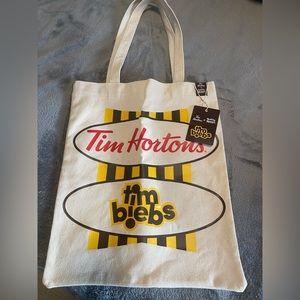 Tim Hortons TimBiebs Tote Bag